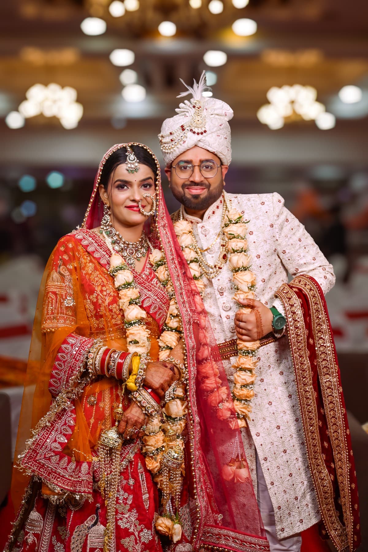 Portrait of Priya & Karan
